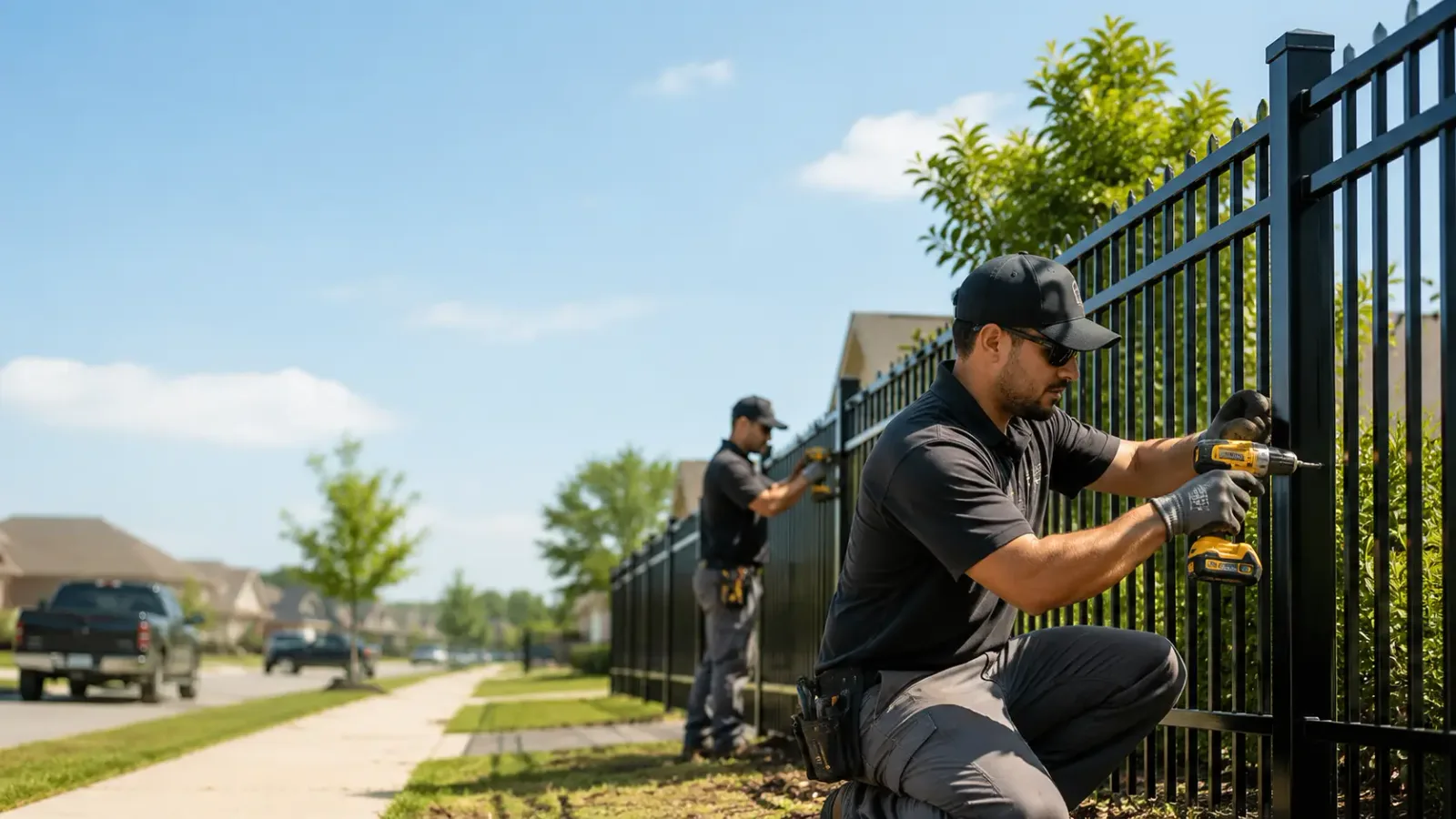 Metal Fence Installation in Overpeck, OH
